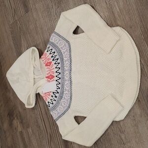 Cloud Chaser Hooded Sweater Size Small/7